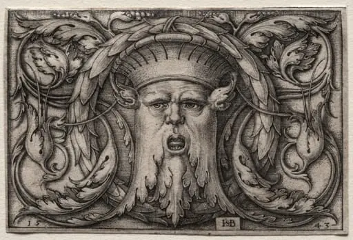 The Mask, by Sebald Beham