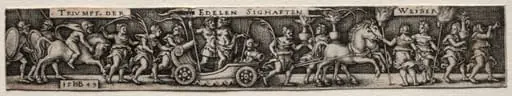The Triumph of Women, by Sebald Beham