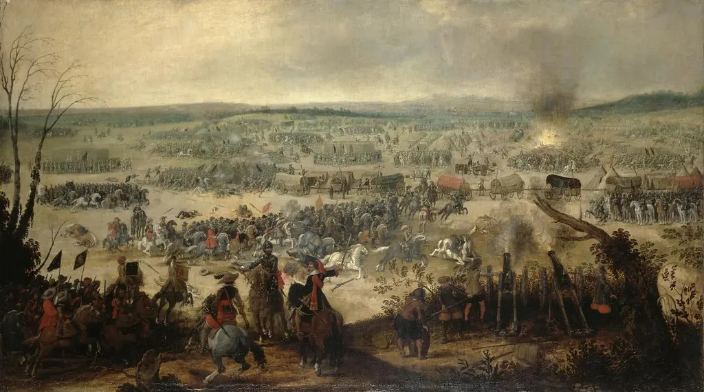 Battle of Vimpfen on 6 May 1622, by Sebastiaen Vrancx