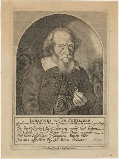 Johannes van den Popeliere, by Sebastian Furck