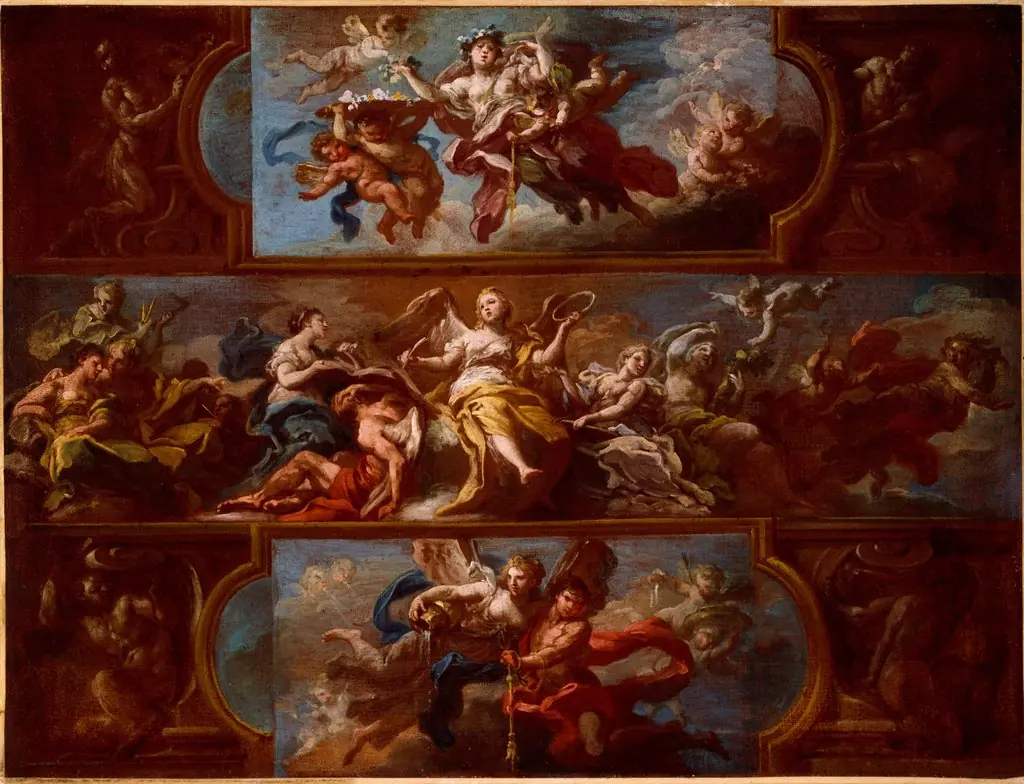 Allegory, by Sebastiano Conca