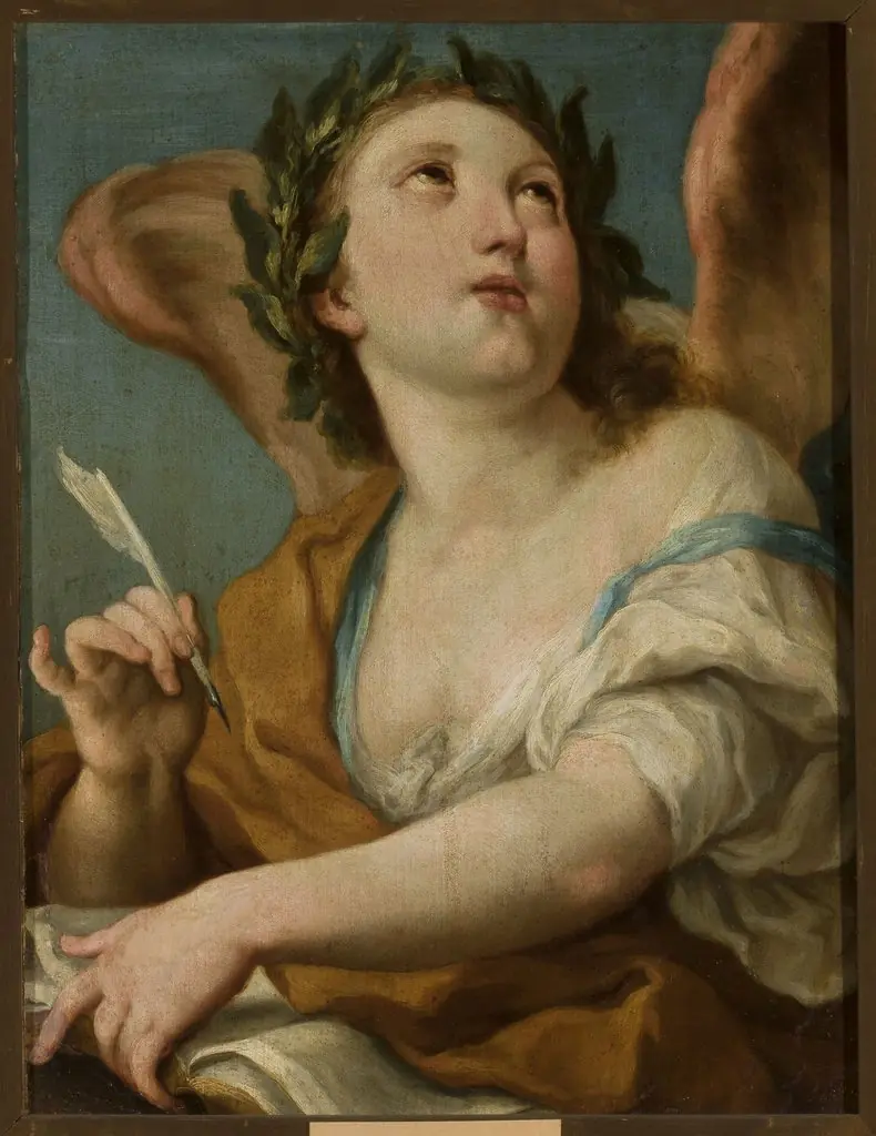 Allegory of poetry, by Sebastiano Conca