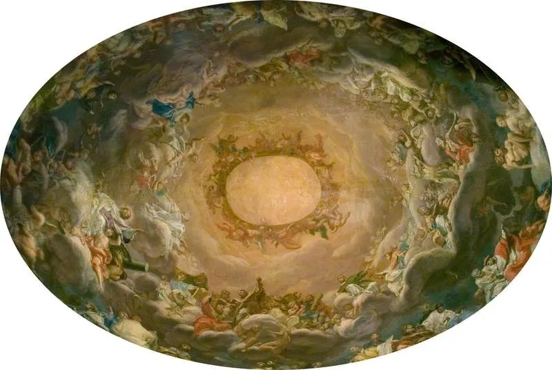 Paradise (sketch model for a painted cupola), by Sebastiano Conca, unspecified, 1730