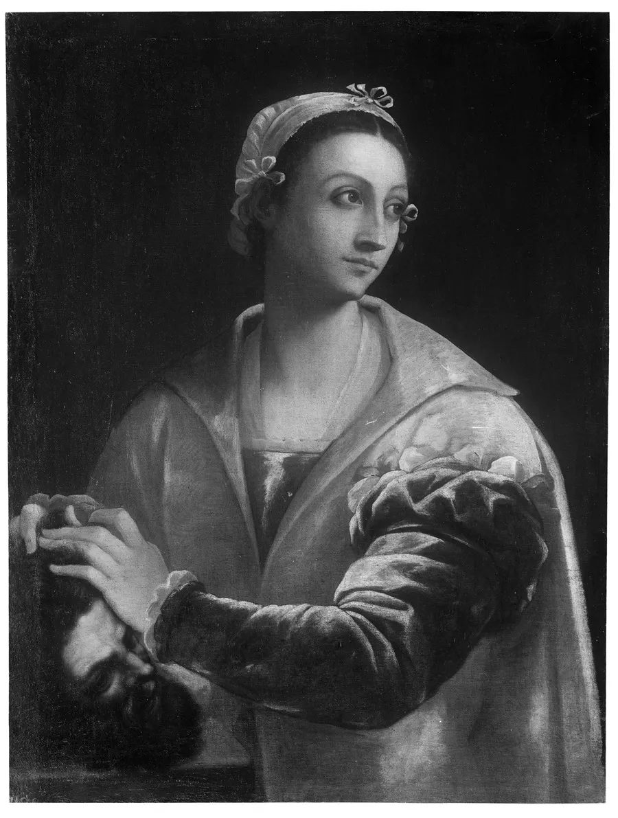 Judith mit dem Kopf des Holofernes, by Sebastiano del Piombo, paint, 1525