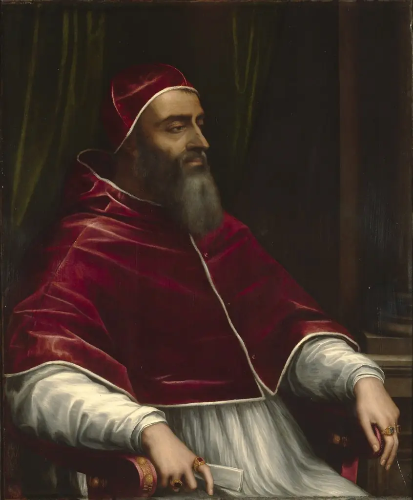 Pope Clement VII, by Sebastiano del Piombo