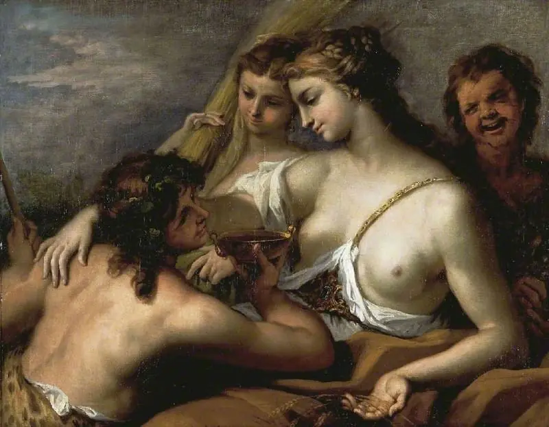 Bacchus and Ceres, by Sebastiano Ricci