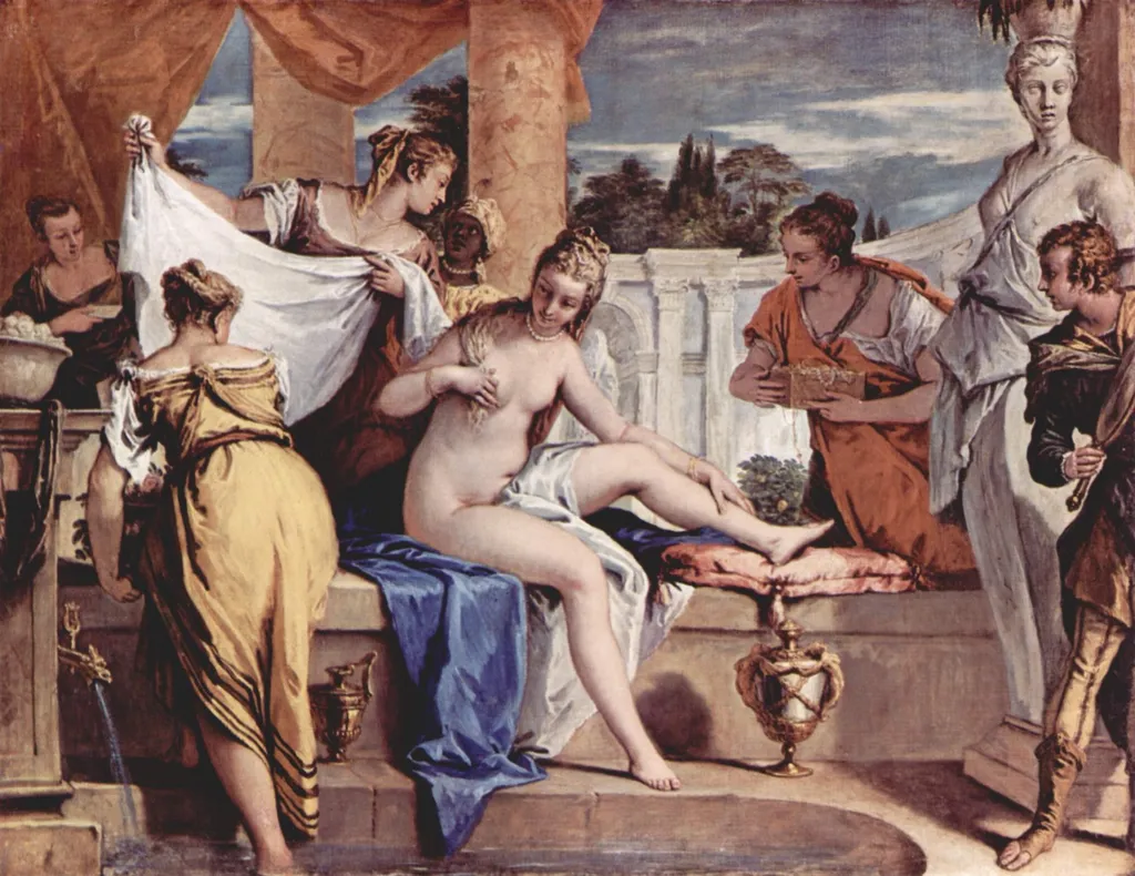Bathsheba at her bath