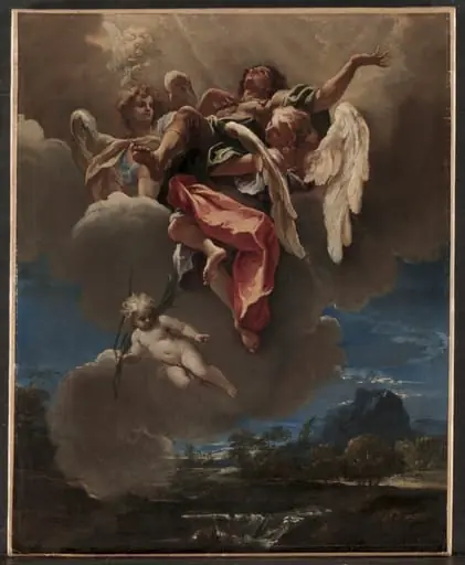 Study for "An Apotheosis of a Saint" (for San Bernardino dei Morti, Milan), by Sebastiano Ricci
