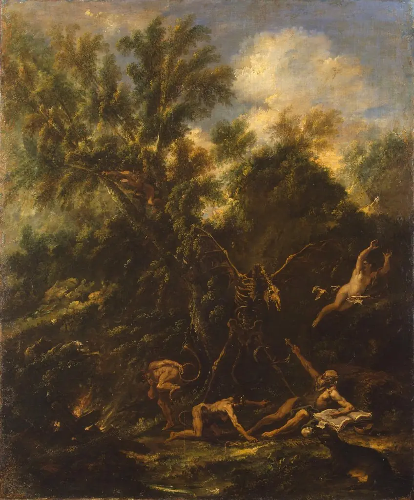 Temptation of St Anthony, by Sebastiano Ricci