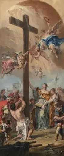 The Exaltation of the True Cross, by Sebastiano Ricci