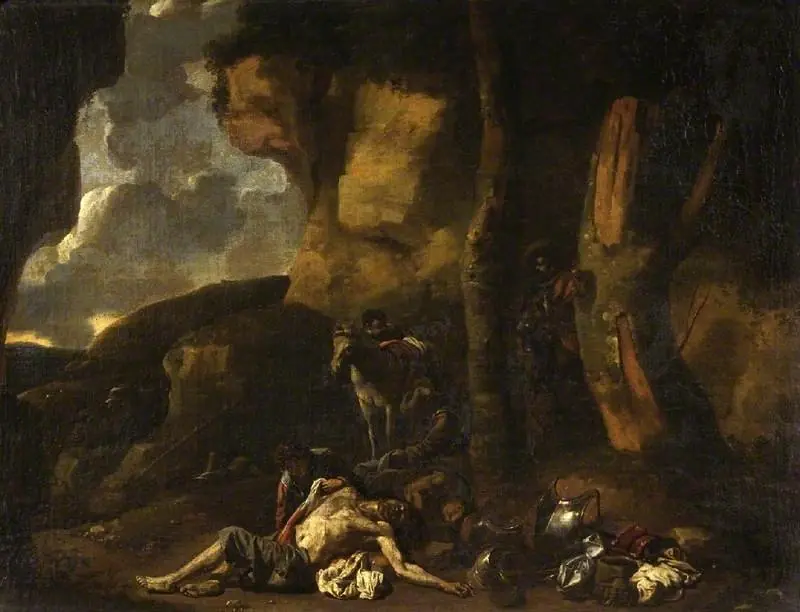 A bandits' cave, by Sébastien Bourdon