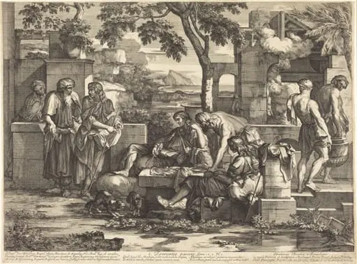 Esurientes pascere, by Sébastien Bourdon