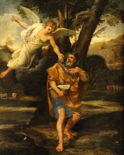 Habacuc în pustiu, by Sébastien Bourdon
