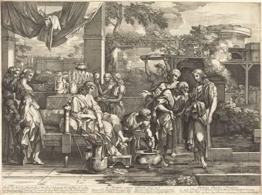 Hospitio exipere advenas, by Sébastien Bourdon