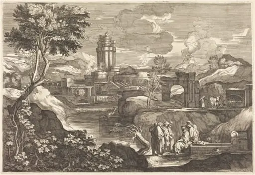 Jesus Telling the Parable of the Father who Sends his Workers to his Vineyard, by Sébastien Bourdon