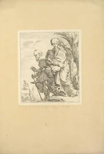 The Flight into Egypt, by Sébastien Bourdon