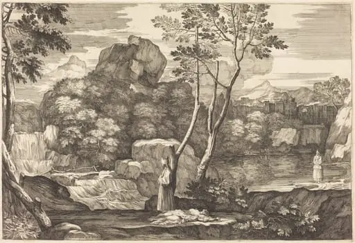 The Levite and the Priest Pass the Man Without Helping Him, by Sébastien Bourdon