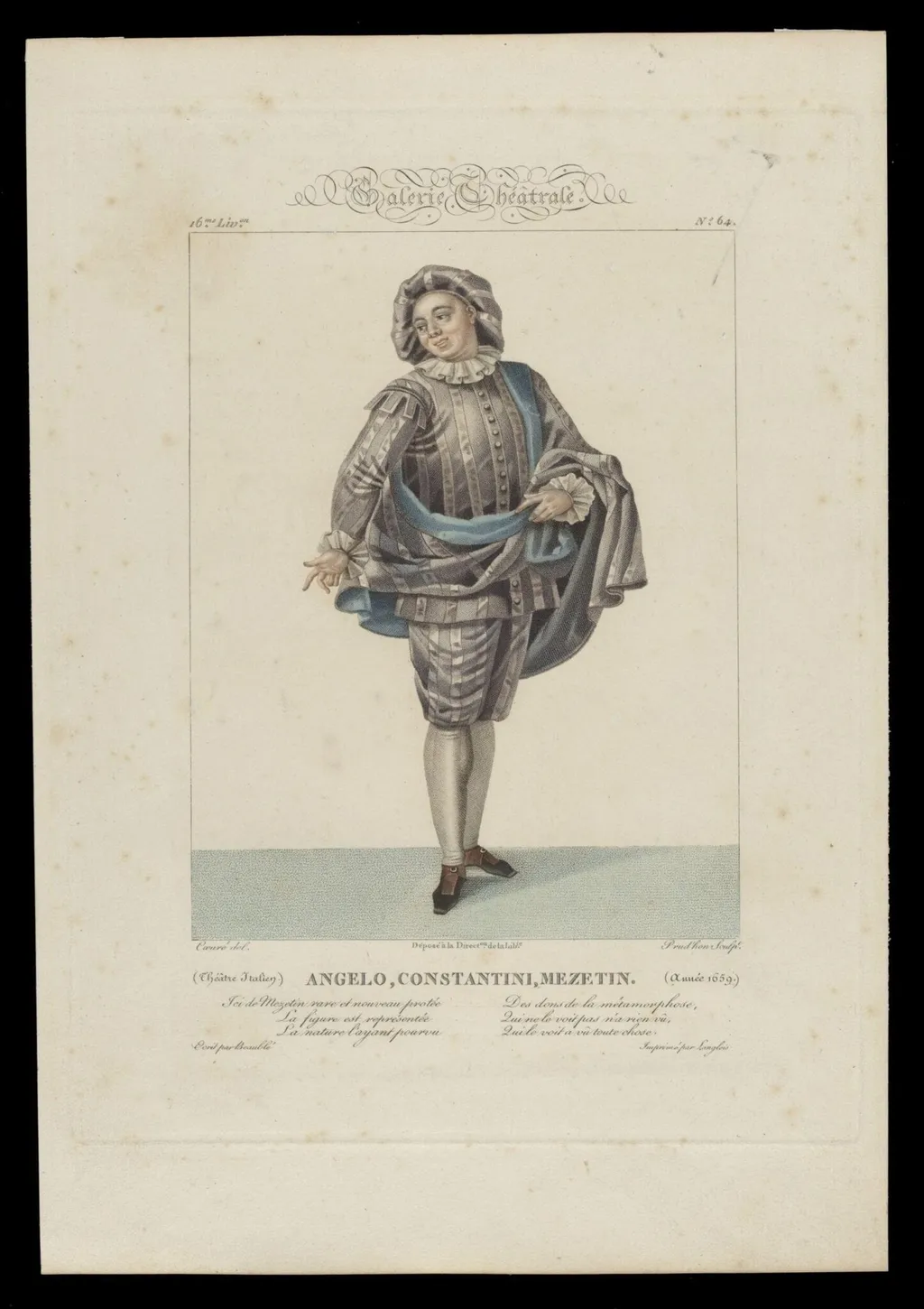 H Beard Print Collection, by Sebastien Coeure, 1850