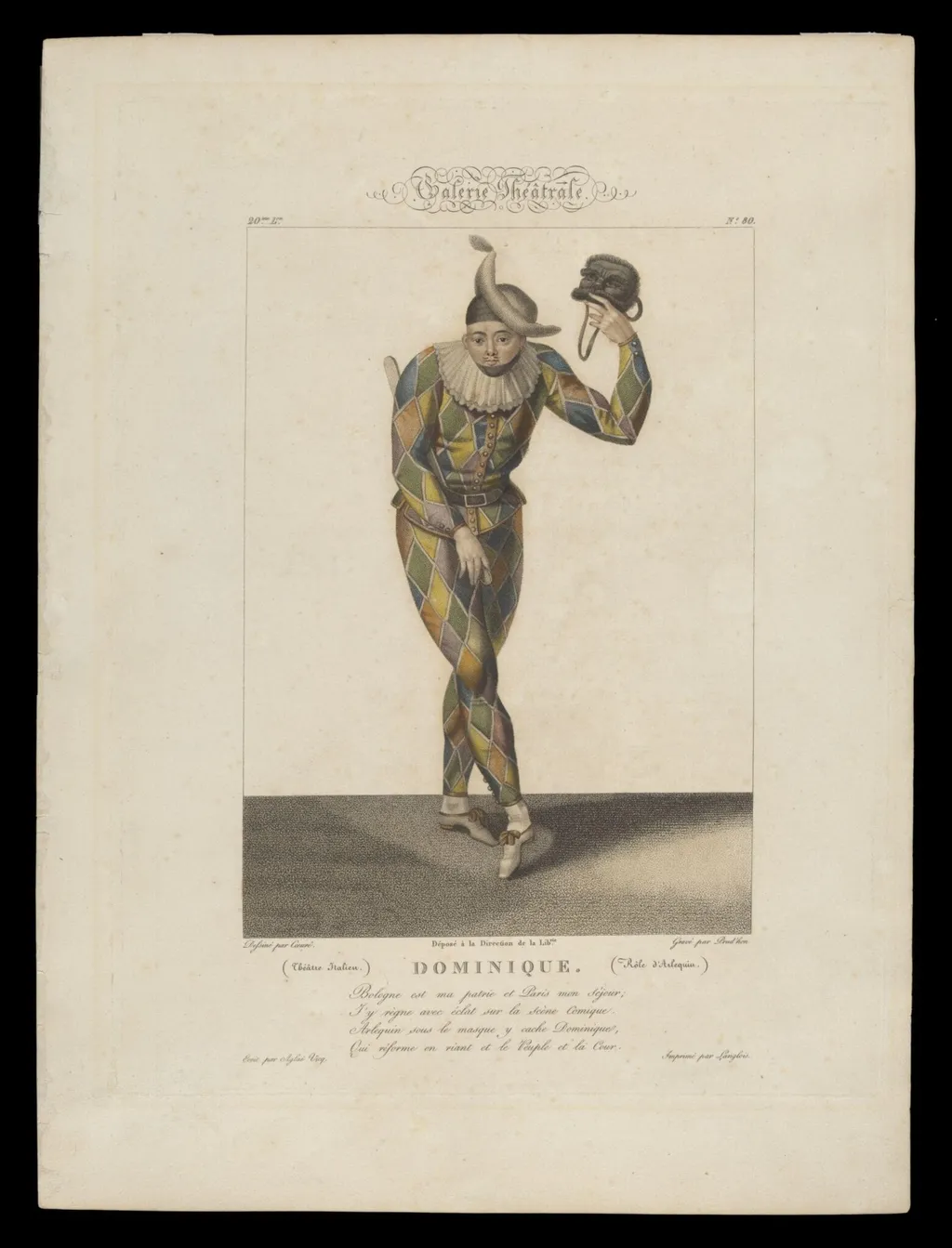 H Beard Print Collection, by Sebastien Coeure, 1820