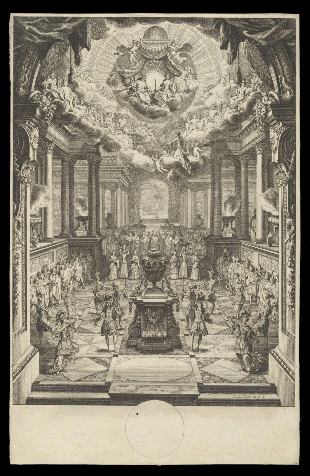 H Beard Print Collection, by Sébastien Le Clerc, 1750