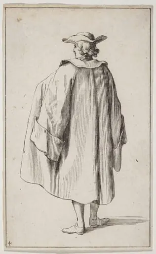 Standing Man Viewed from Behind, by Sébastien Le Clerc I