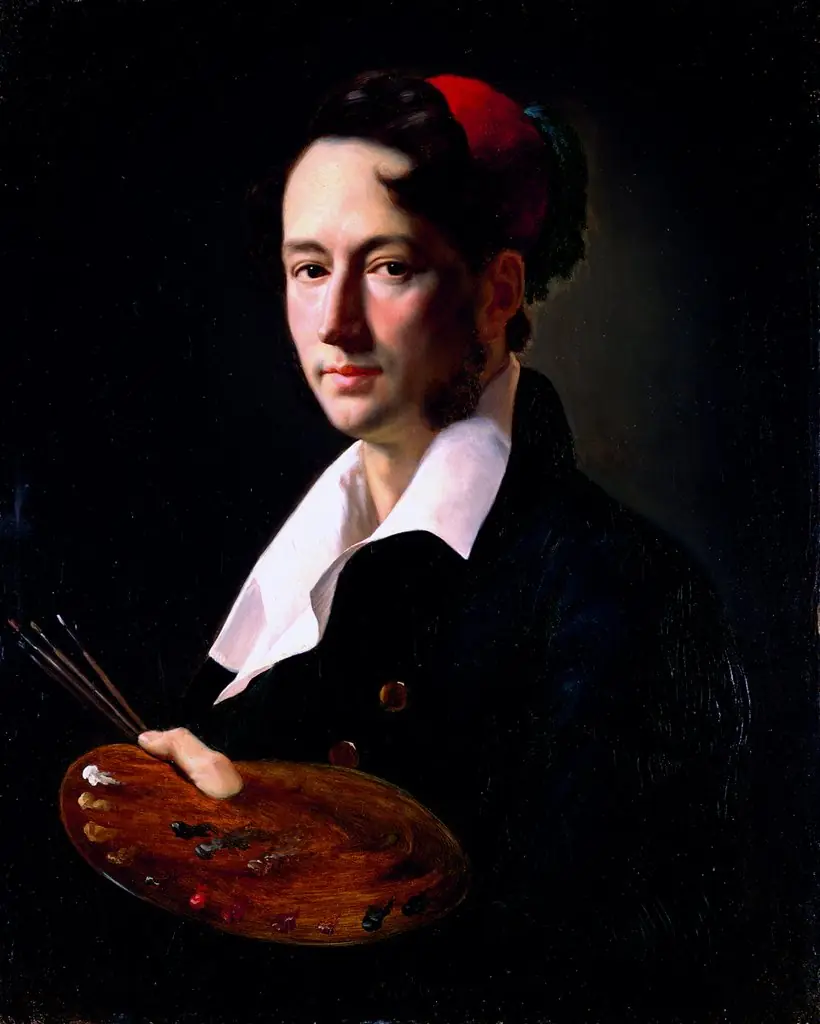 The painter Jean-Claude Bonnefond, by Sébastien-Melchior Cornu