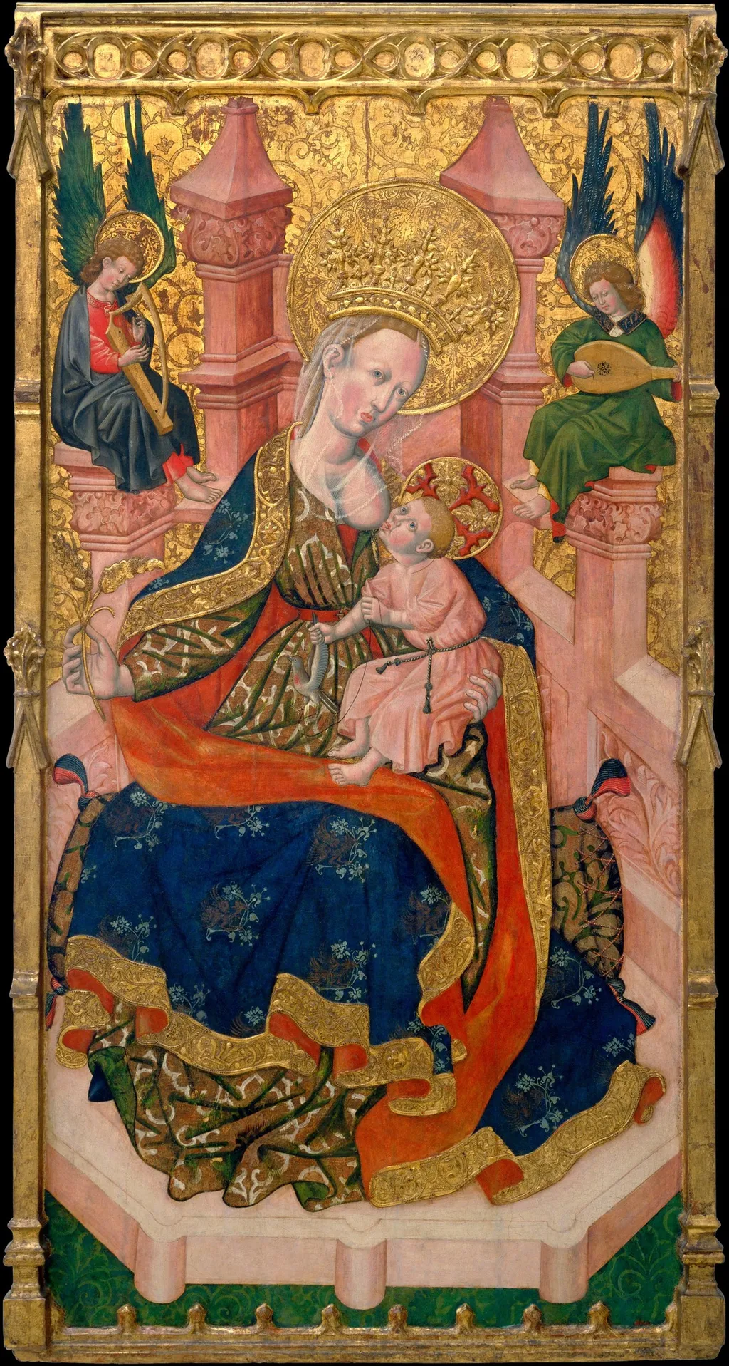 Virgin Suckling the Child, by Second Master of Estopanyà, unspecified, 1450