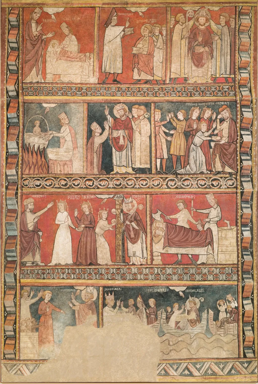 Life of Saint Nicholas, by Segon Mestre de Bierge, unspecified