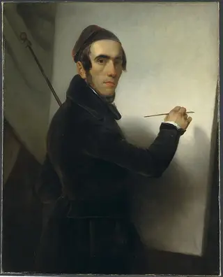 Self-Portrait, by Willem Hendrik Schmidt