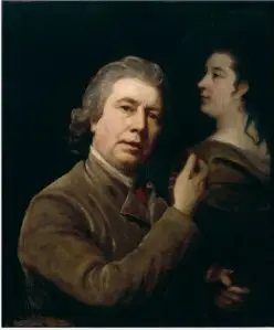 Self-Portrait, by Nathaniel Hone the Elder