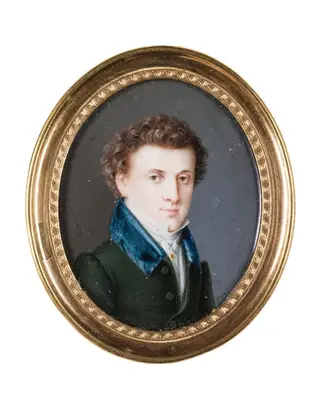 Self-portrait, by Carl Ferdinand Stelzner