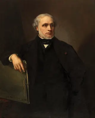 Self Portrait, by Joseph-Nicolas Robert-Fleury