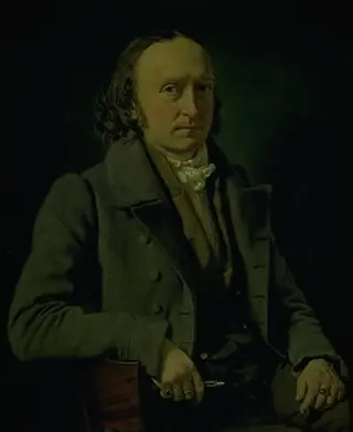 Self-Portrait, by Christian Albrecht Jensen
