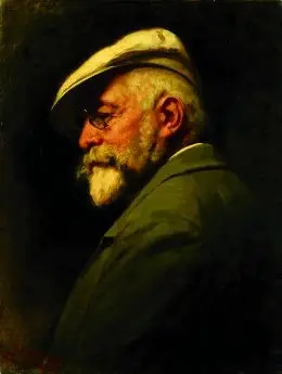 Self-portrait, by Gyula Benczúr