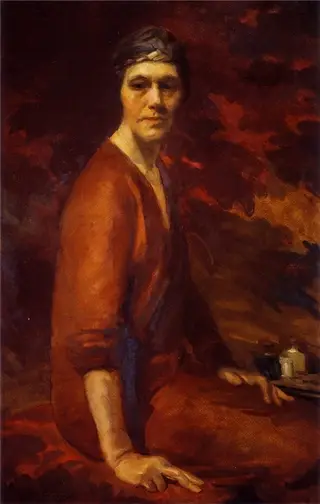 Self-portrait, by Cecilia Beaux