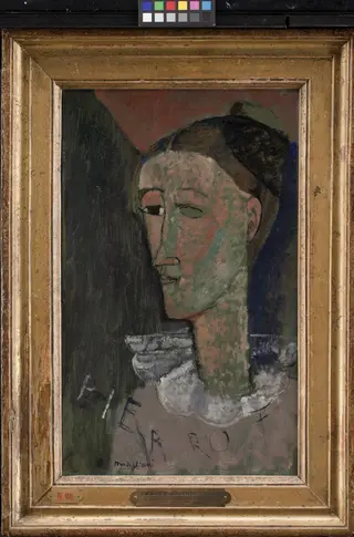 Self-Portrait as Pierrot