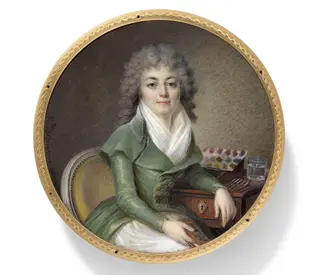 Self-Portrait in Green Dress