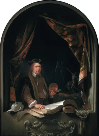 Self-portrait of Gerard Dou