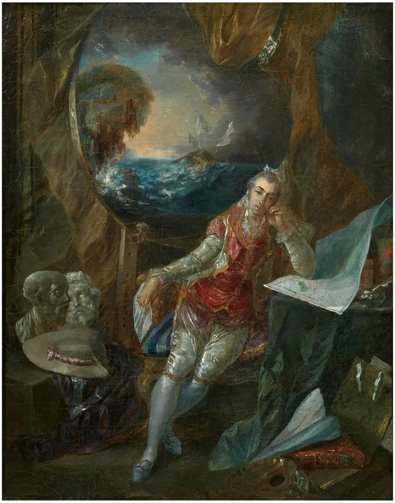 Self-portrait of the Artist in his Studio