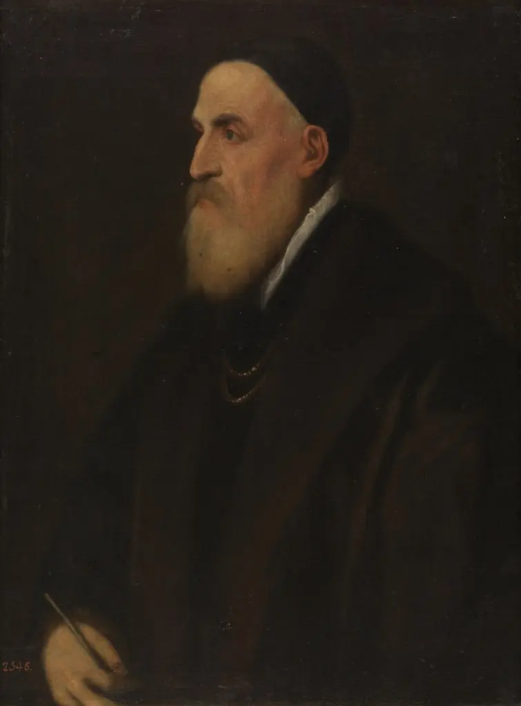 Self-portrait of Titian