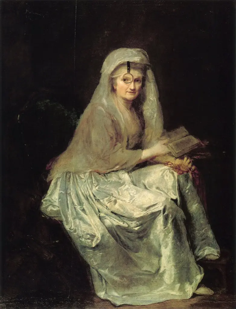 Self-portrait with Monocle