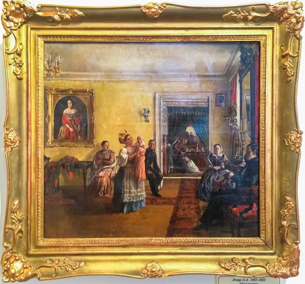Family portrait, by Semen Zhivago