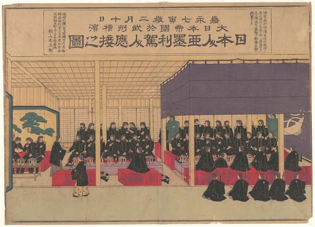Untitled, by Sensai Eiko, ink, 1874