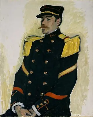 Sergeant of the Colonial Regiment, by Albert Marquet
