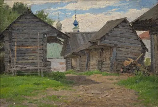 Kirkkoaittoja, by Sergei Lednev-Schukin