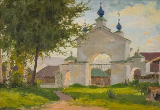 Kirkon portti, by Sergei Lednev-Schukin