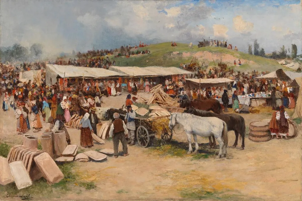 Markkinat, by Sergei Svetoslavsky, unspecified