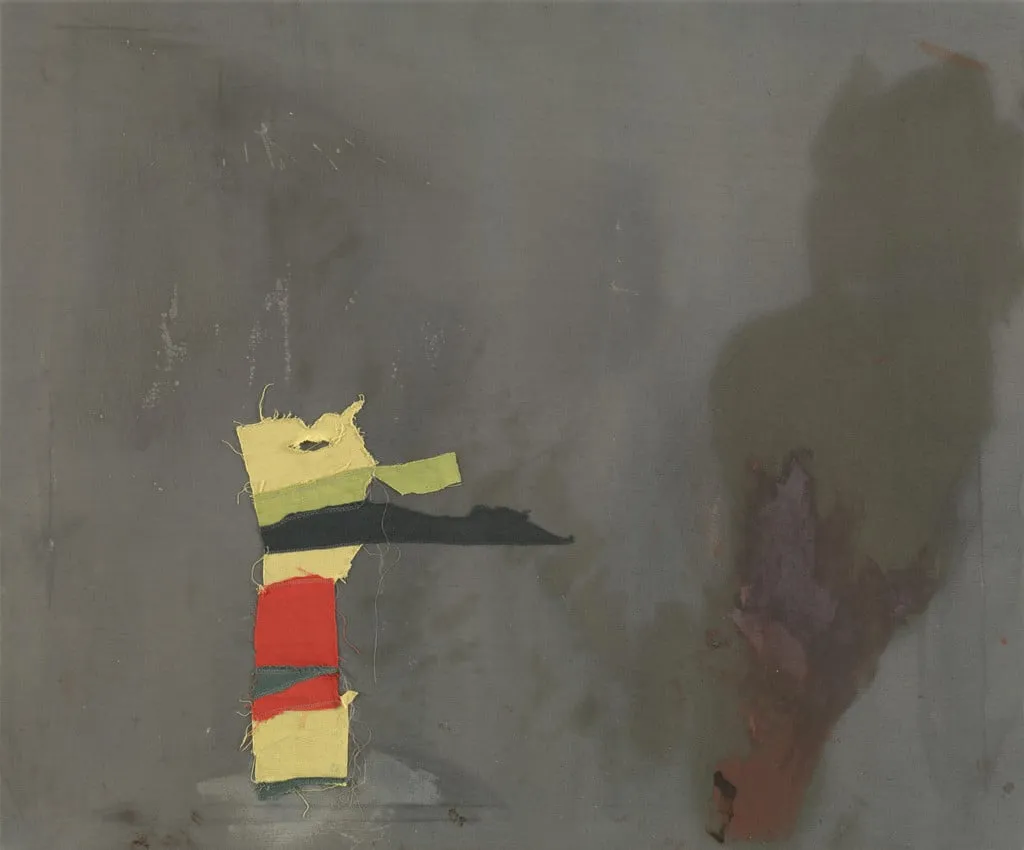 Untitled, by Sergej Jensen, oil, 2011