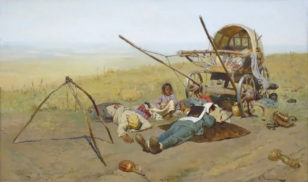 On the road. Death or a migrant., by Sergey Ivanov