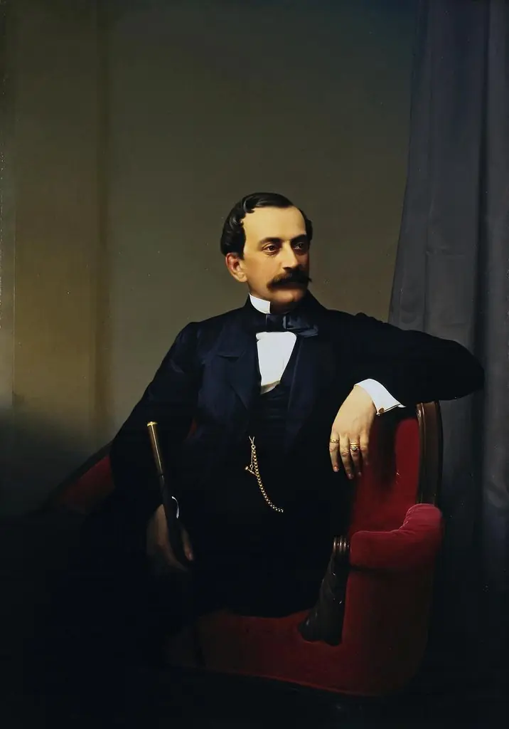 Portrait of Prince Nikolai Yusupov, by Sergey Zaryanko